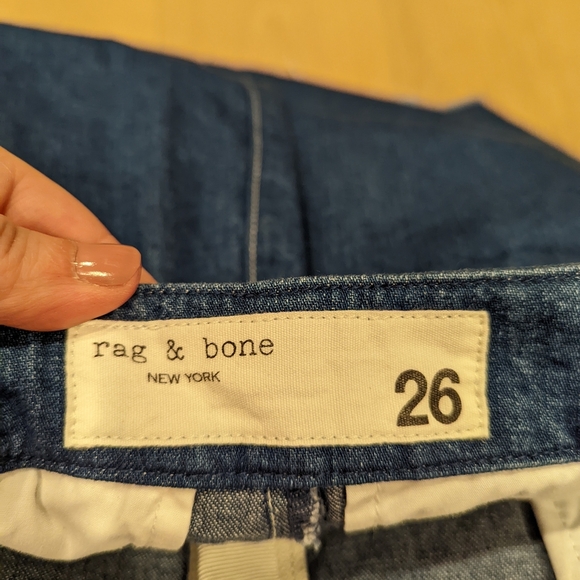 Denim Skirt with Button Details - Picture 6 of 7